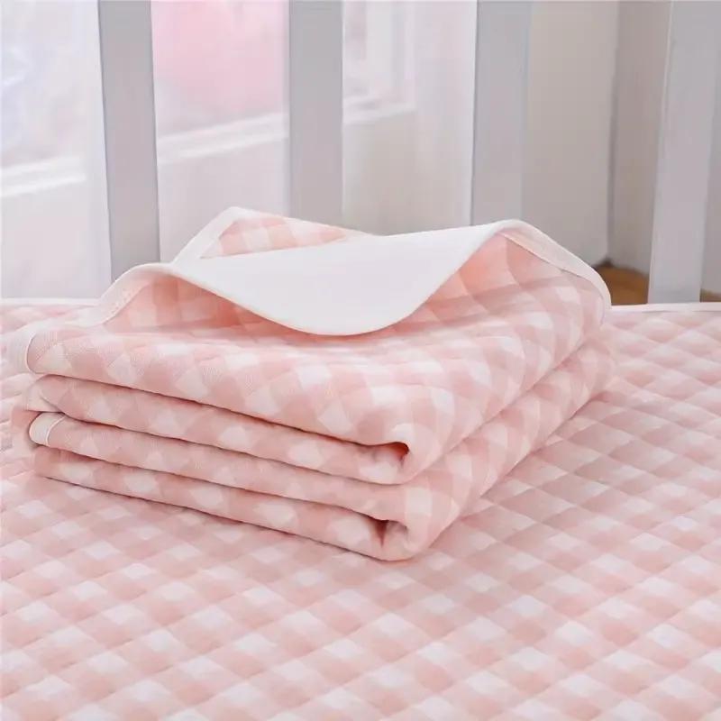 Waterproof Baby Changing Pad pink