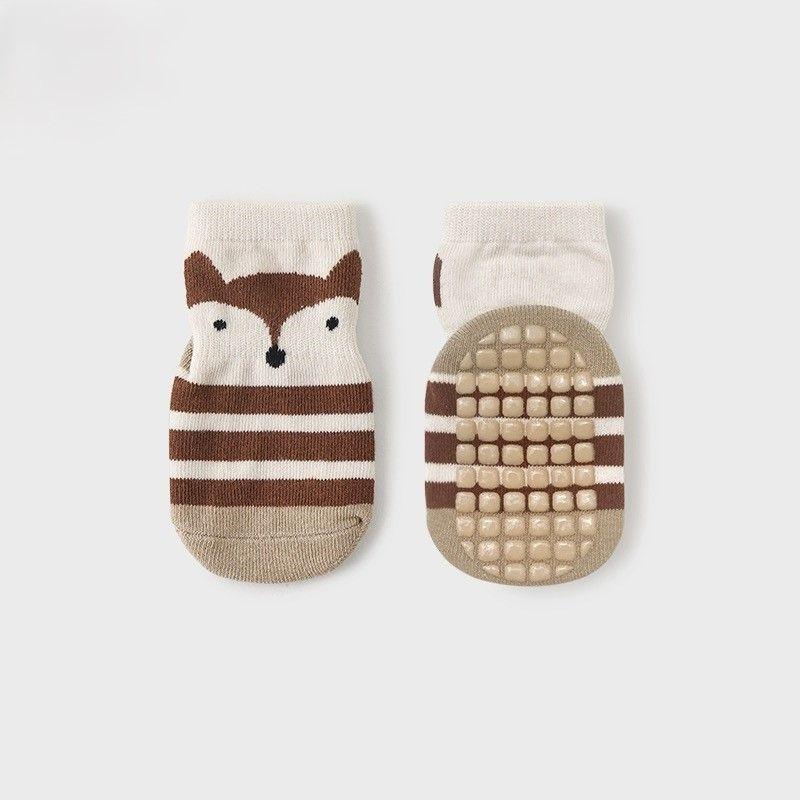 Fox Non-Slip Toddler Socks (1-3 Years)